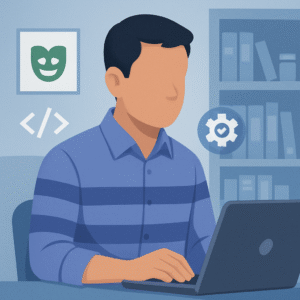 Author profile image for software testing tutorials blog.