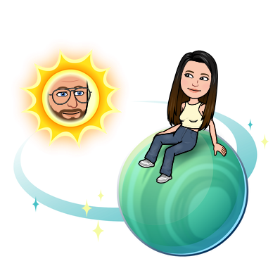 Snapchat Planet Uranus representing your seventh closest friend on Snap Map planets