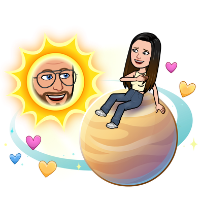 Snapchat Planet Venus representing your second closest friend in Snapchat Solar System