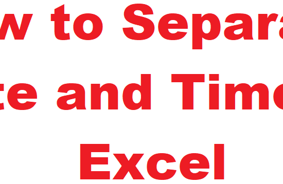 How to Separate Date and Time in Excel | Software Testing Tutorials How to Separate Date and Time in Excel