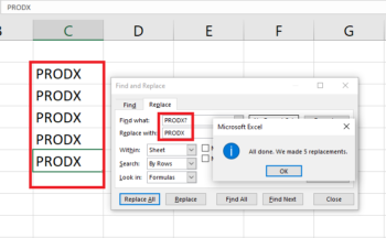 How to Replace Words in Excel (Formulas + Find and Replace)