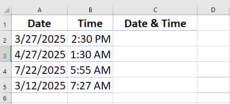 How to Combine Date and Time in Excel (6 Easy Methods + Examples ...
