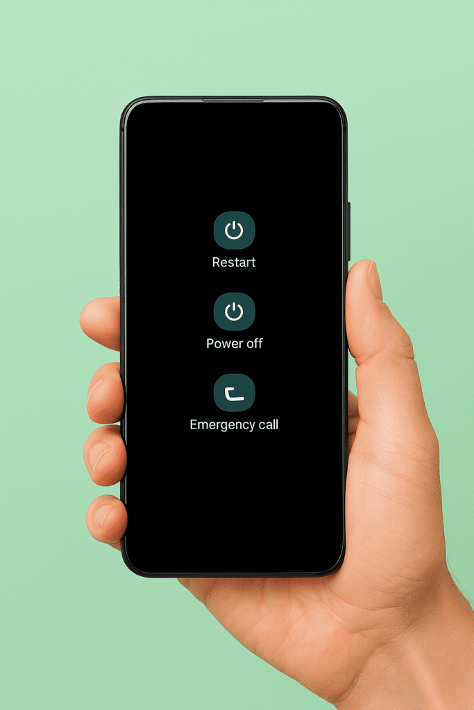 How to restart your phone to fix green screen issue on Android and iPhone