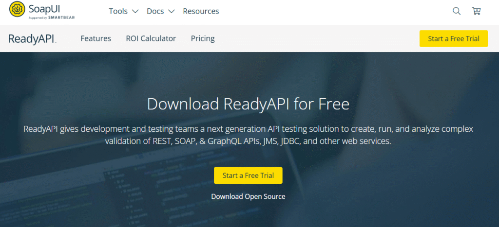SoapUI interface for codeless API test automation
