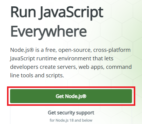 Download Node.js for Playwright setup on Windows or macOS
