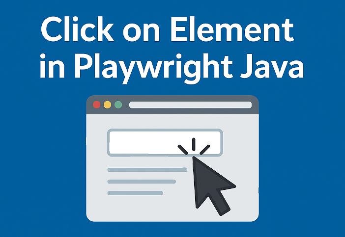 click-on-element-in-playwright-java-featured | Software Testing Tutorials Click on Element in Playwright Java Tutorial