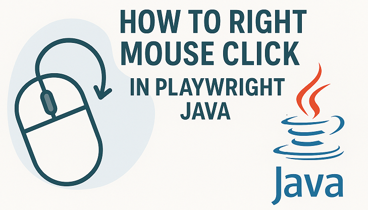 Playwright Java right click tutorial