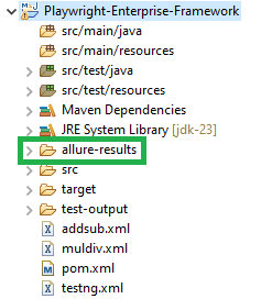 allure-results-folder-playwright | Software Testing Tutorials Allure results folder structure in Playwright framework