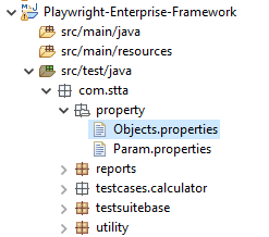playwright-objects-properties-object-repository | Software Testing Tutorials Playwright object repository using Objects.properties file