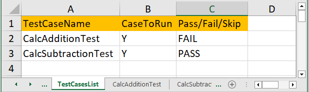 playwright-test-case-level-reporting-excel-step-6 | Software Testing Tutorials Test case level reporting in Playwright showing final Pass Fail Skip status in Excel
