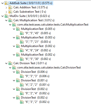 TestNG report showing skipped and executed suites in Playwright Enterprise Automation Framework with Excel-driven SuiteToRun control