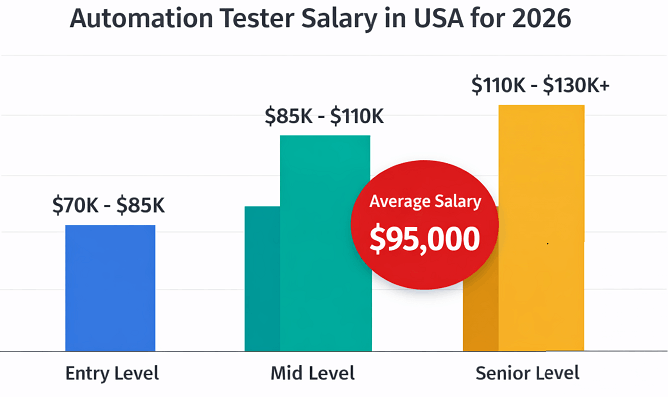 automation-tester-salary-usa-2026-chart | Software Testing Tutorials automation tester salary USA 2026 entry mid senior levels chart
