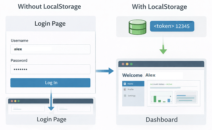 playwright-localstorage-skip-login-example | Software Testing Tutorials skip login using LocalStorage in Playwright Java authentication token example
