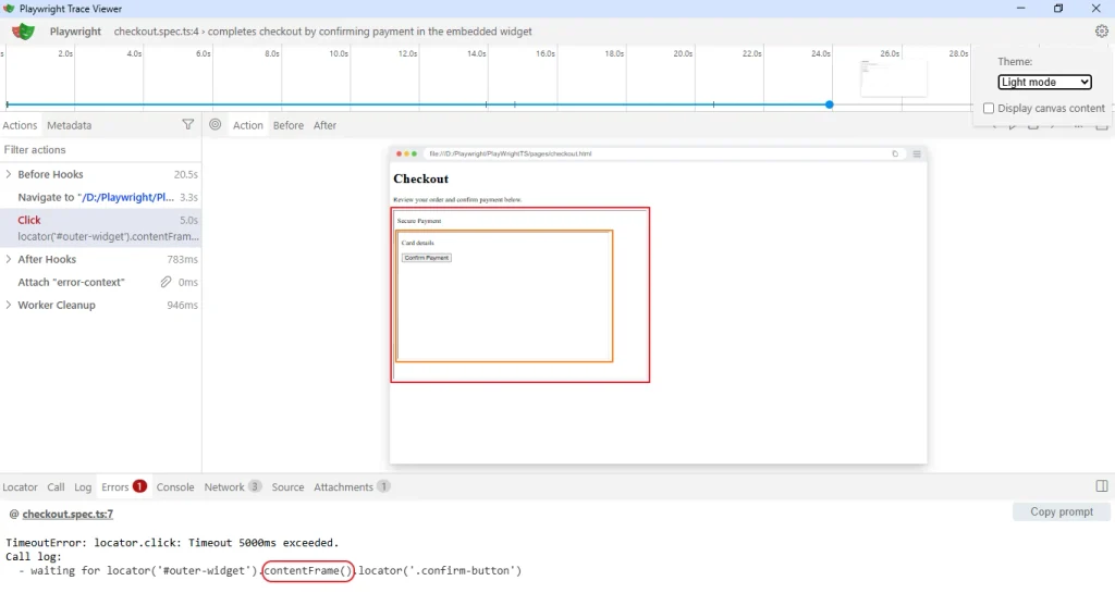 playwright-locator-timeout-iframe-nested-frame | Software Testing Tutorials playwright locator timeout iframe caused by a missing nested frameLocator