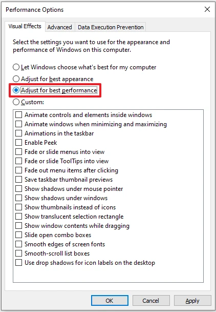 adjust-visual-effects-cpu-usage | Software Testing Tutorials adjust visual effects best performance lower cpu usage