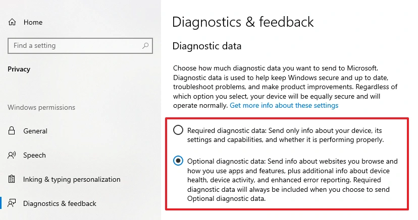 diagnostics-feedback-cpu-windows-10 | Software Testing Tutorials diagnostics feedback required optional lower cpu usage windows 10
